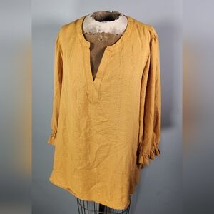 Meri Skye peasant top size 1X